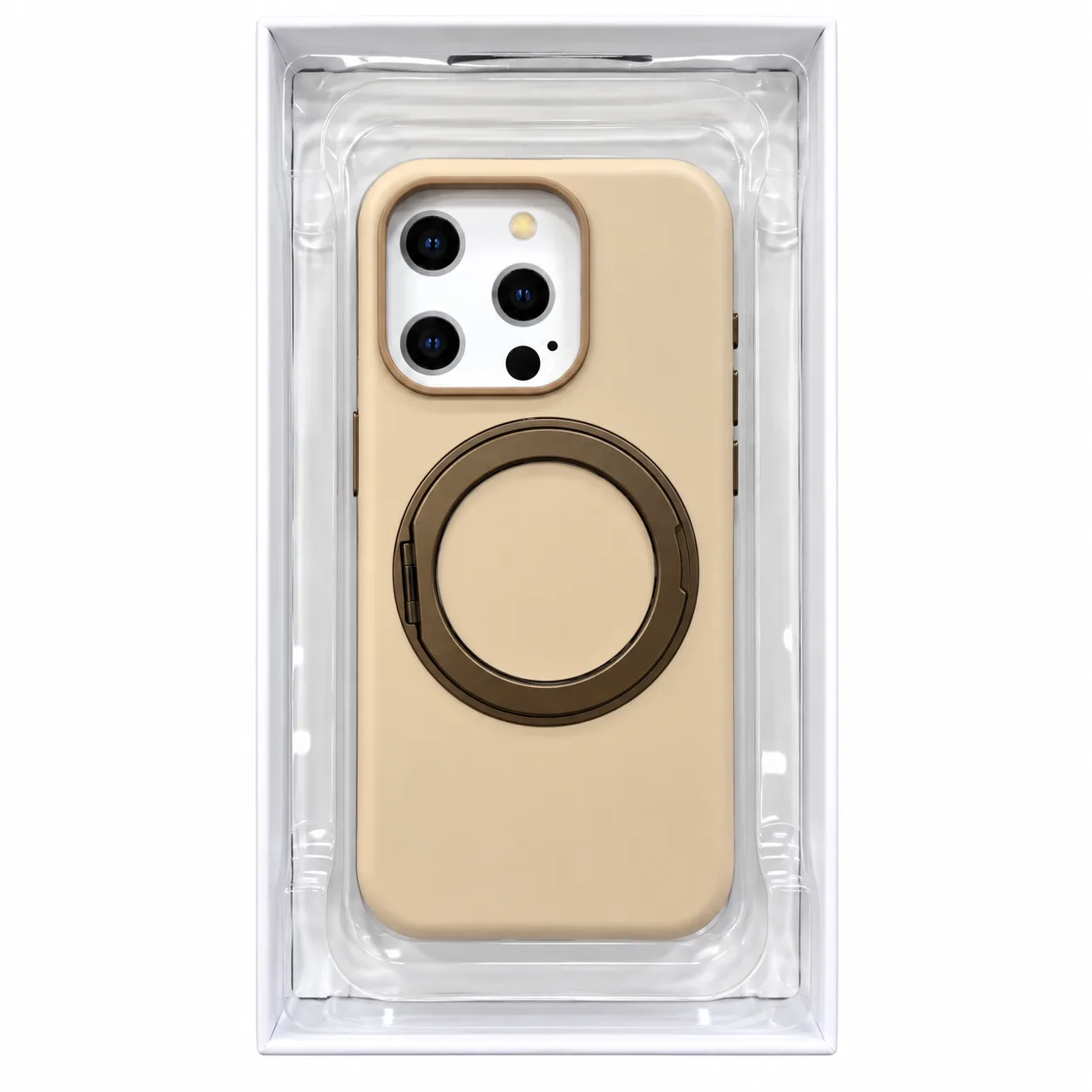 AUREX Solid Color 360° Stand Magsafe Case
